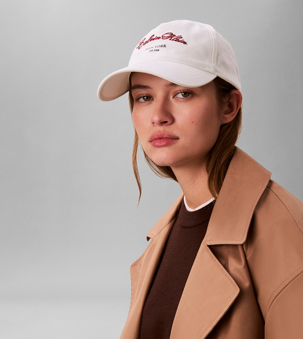 Calvin Klein  Baseball Caps - White Baseball Caps