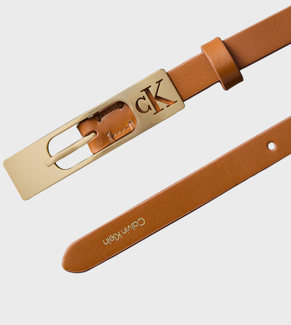 كالفين كلاين أحزمة جلدية - حنطي Leather Belts