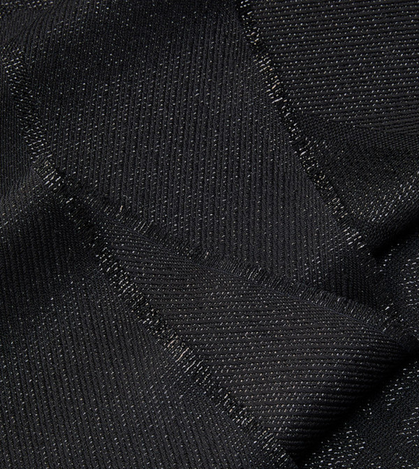 كالفين كلاين  أوشحة - أسود Woven Scarves