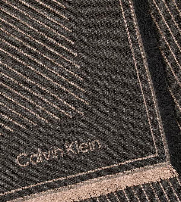 Calvin Klein  Scarves - Brown Woven Scarves