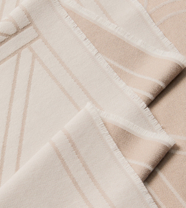 كالفين كلاين  أوشحة - بيج Woven Scarves