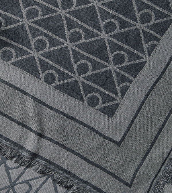 Calvin Klein  Silk Scarves - Grey Silk Scarves