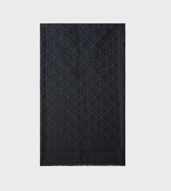 Calvin Klein  Silk Scarves - BLACK Silk Scarves