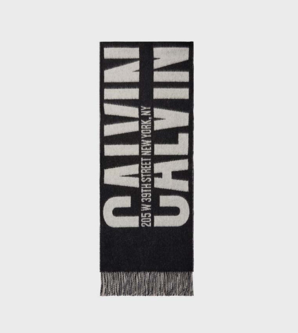 Calvin Klein  Woven Scarves - BLACK Woven Scarves