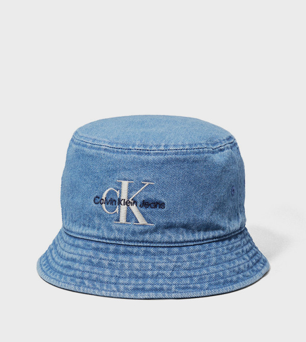 كالفين كلاين  قبعات دلو   - أزرق Bucket Hats