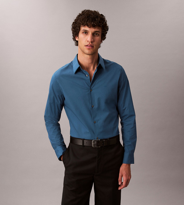Calvin Klein  Shirts - Teal Long Sleeves