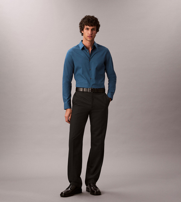 Calvin Klein  Shirts - Teal Long Sleeves