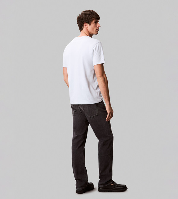 Calvin Klein Calvin Klein - Grey Round Neck T-Shirts