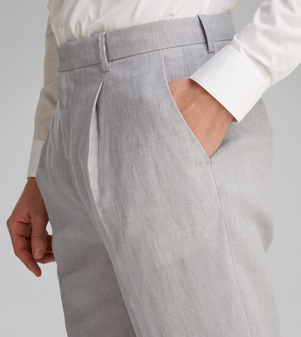 كالفين كلاين كالفين كلاين - رمادي بنطال كاجوال