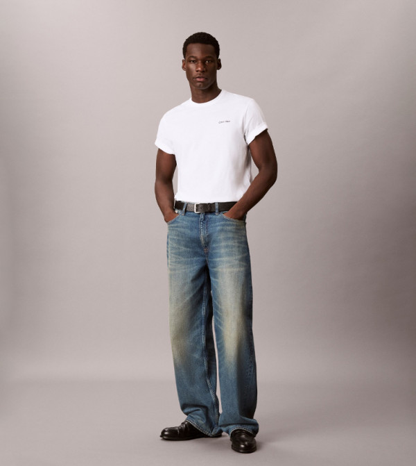 Calvin Klein Calvin Klein - White Round Neck T-Shirts