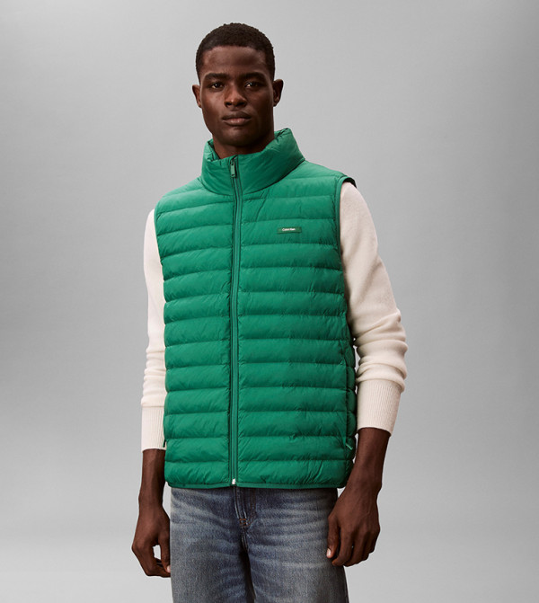 كالفين كلاين  جاكيتات منفوخة  - أخضر Puffer Jackets