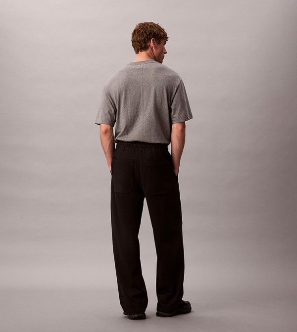 كالفين كلاين  relaxed-denim-cargo - أسود بنطال كاجوال
