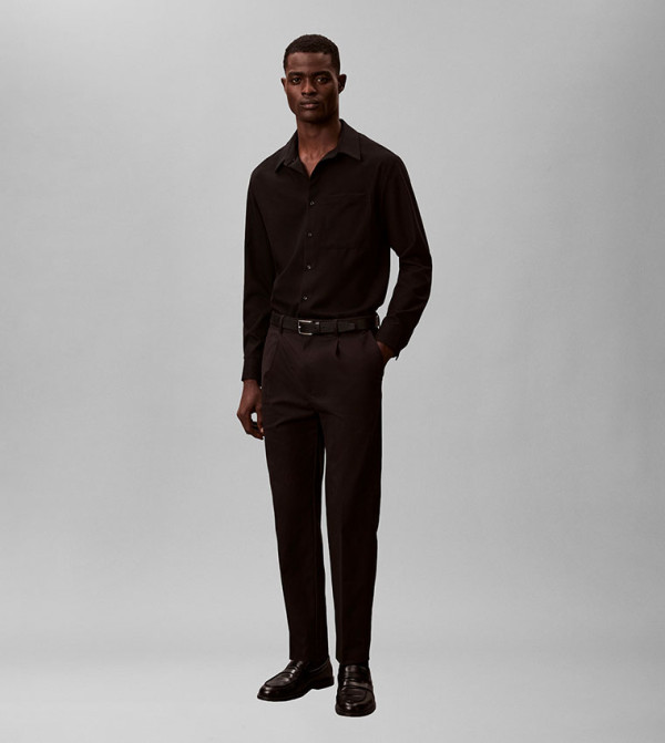 كالفين كلاين  occasion-evening-polished - أسود بنطال كاجوال