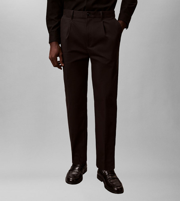 كالفين كلاين  occasion-evening-polished - أسود بنطال كاجوال