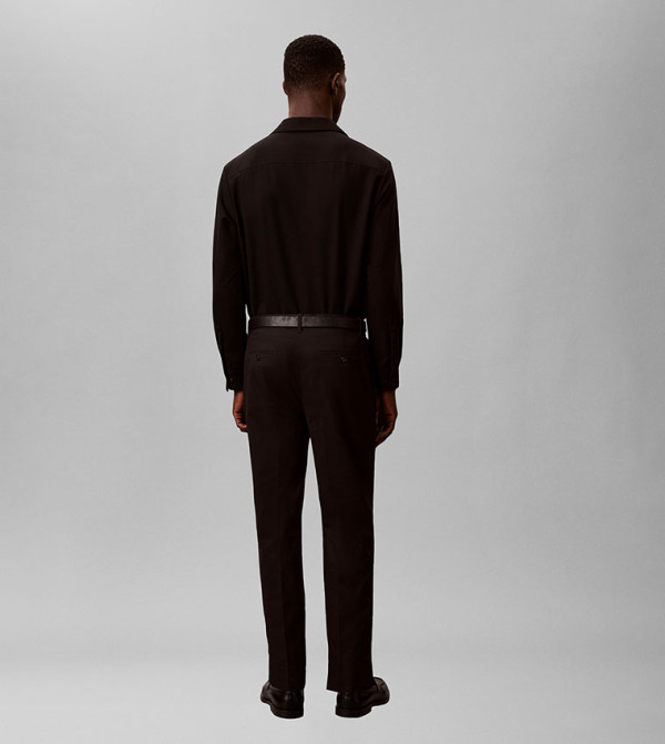 كالفين كلاين  occasion-evening-polished - أسود بنطال كاجوال