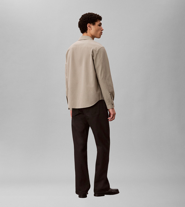 Calvin Klein  Shirts - Green Long Sleeves