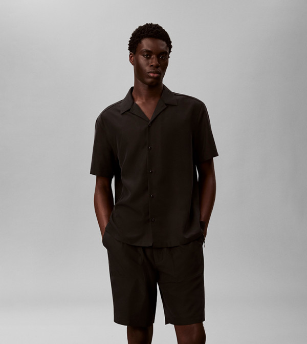 Calvin Klein  Short Sleeves - BLACK Short Sleeves