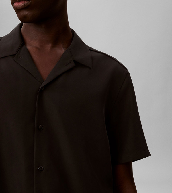 Calvin Klein  Short Sleeves - BLACK Short Sleeves