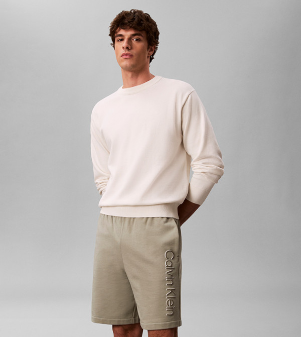 Calvin Klein Shorts - Grey Casual Shorts