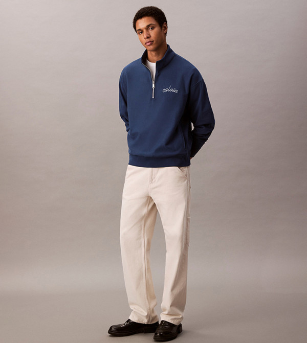 Calvin Klein  Sweatshirts - Blue Sweatshirts