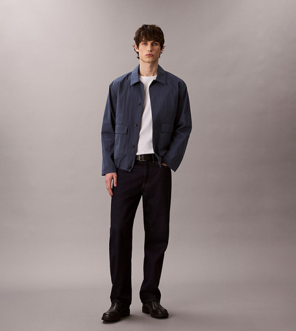 Calvin Klein Casual Jackets - Navy Casual Jackets