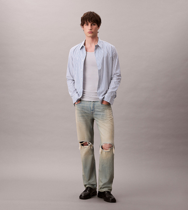 Calvin Klein Jeans Calvin Klein Jeans - Blue Straight Jeans