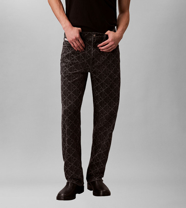 Calvin Klein Jeans Calvin Klein Jeans - BLACK Straight Jeans