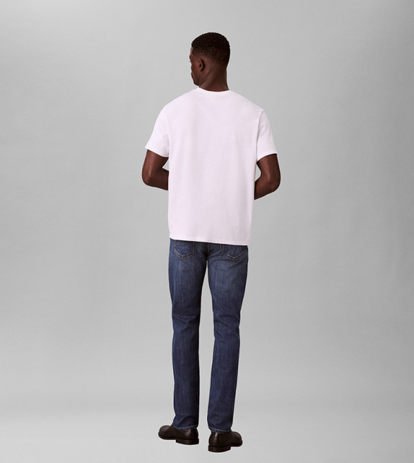 كالفين كلاين  بناطيل جينز - أزرق Tapered Jeans