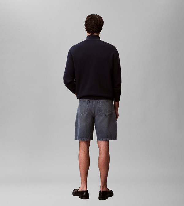 كالفن كلاين جينز  ملابس - رمادي شورت كاجوال