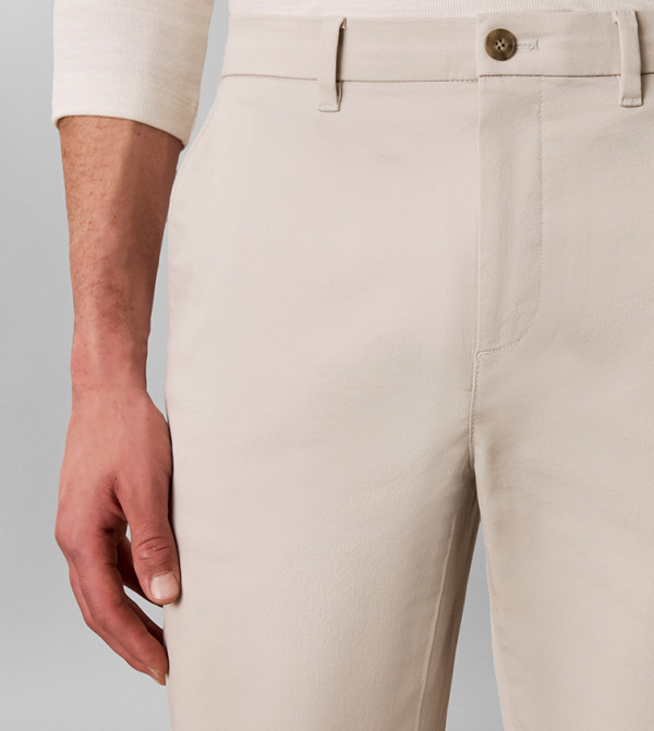 كالفين كلاين  ملابس - بيج Slim Jeans