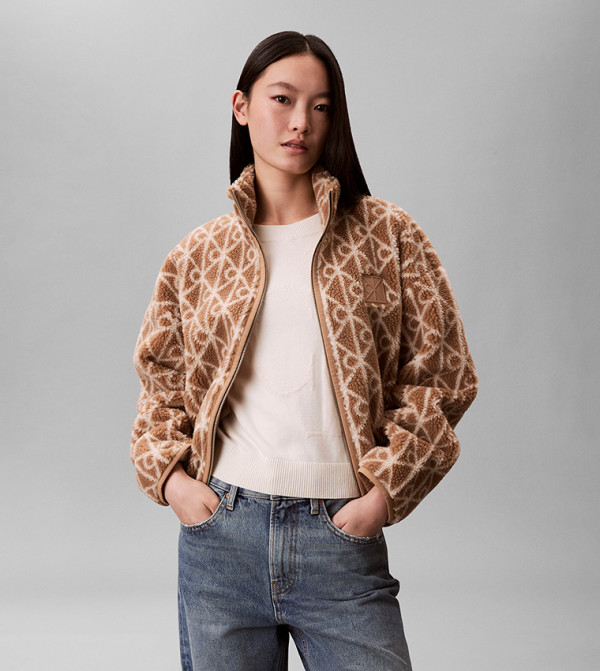 Calvin Klein Calvin Klein - Brown Casual Jackets