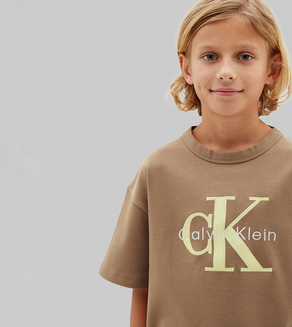 Calvin Klein Jeans Calvin Klein Jeans - Brown T-shirts