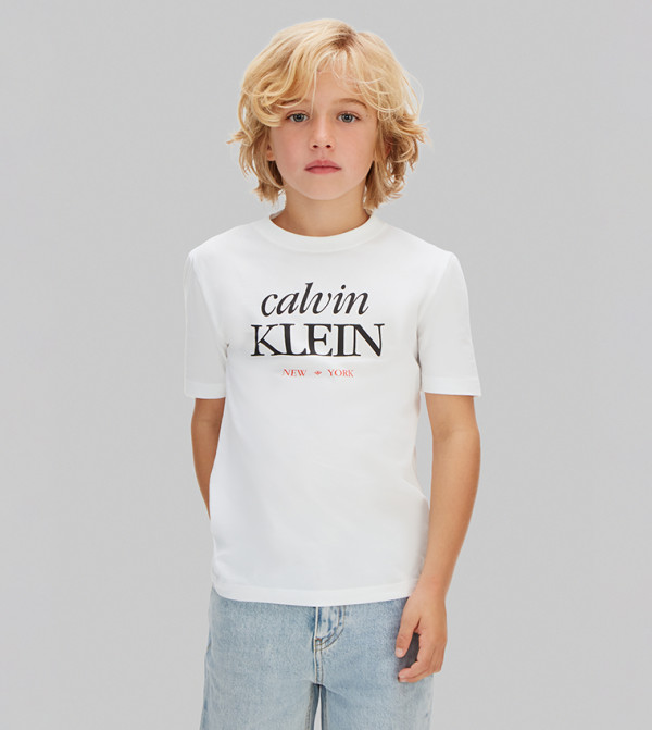 Calvin Klein Jeans  heatwave-ready-k - White T-shirts