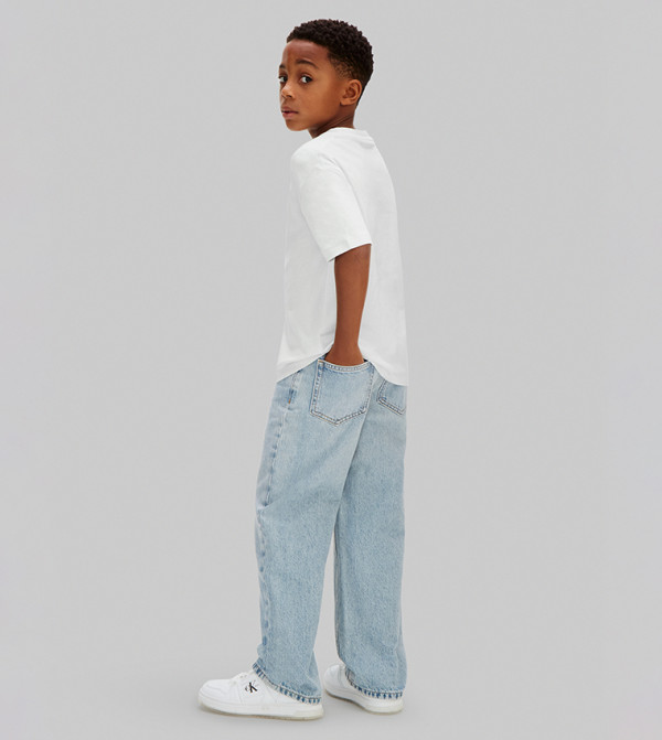 Calvin Klein Jeans  varsity-graphics - White T-shirts