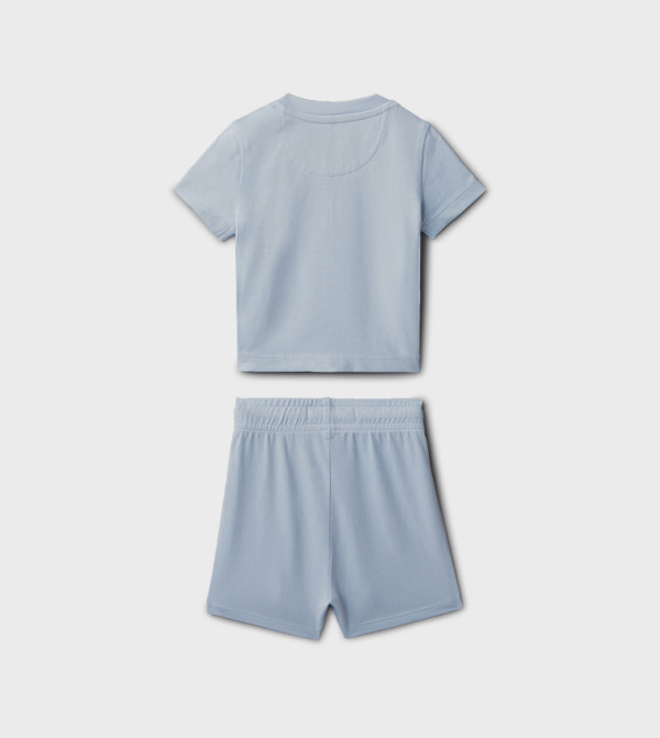 Calvin Klein Jeans cool-kid-uniforms-k - Blue T-shirts & Bottoms