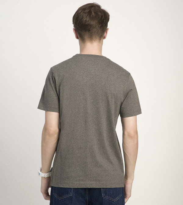 بيفرلي هيلز بولو كلوب heat-ready-essentials - رمادي Round Neck T-Shirts