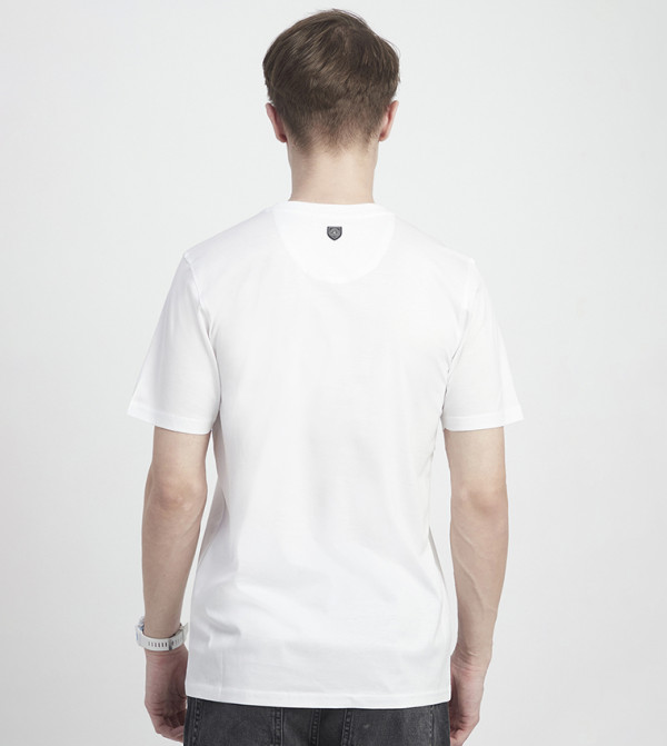 بيفرلي هيلز بولو كلوب heat-ready-essentials - أبيض Round Neck T-Shirts