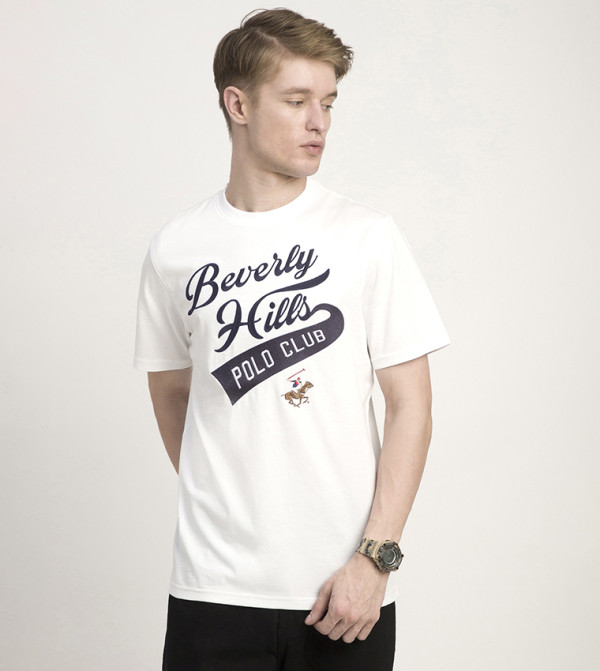 بيفرلي هيلز بولو كلوب  heat-ready-essentials - أبيض Round Neck T-Shirts