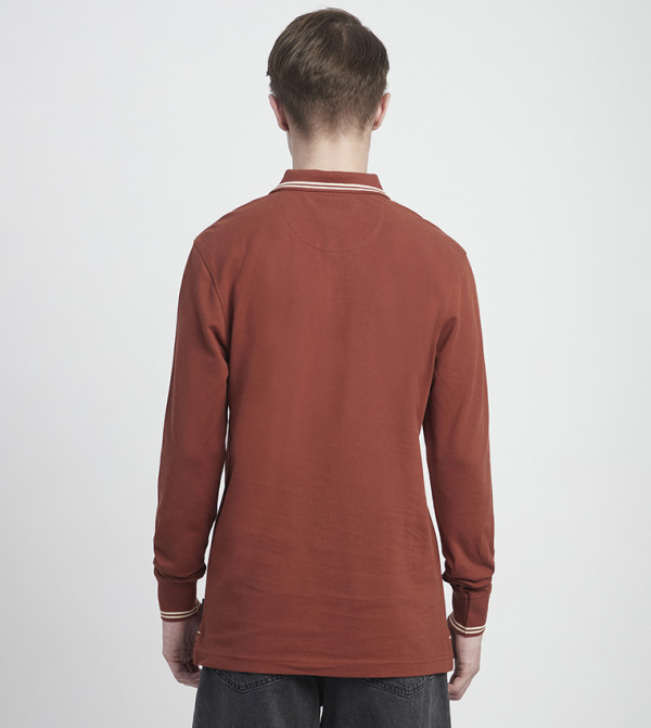 Beverly Hills Polo Club  Clothing - Brown Polo T-shirts
