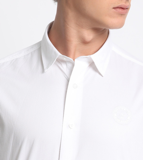 بيفرلي هيلز بولو كلوب أكمام طويلة - أبيض Long Sleeves