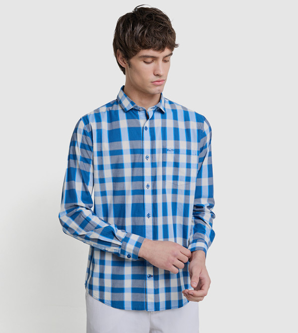 بن شيرمان بن شيرمان - أزرق Long Sleeves