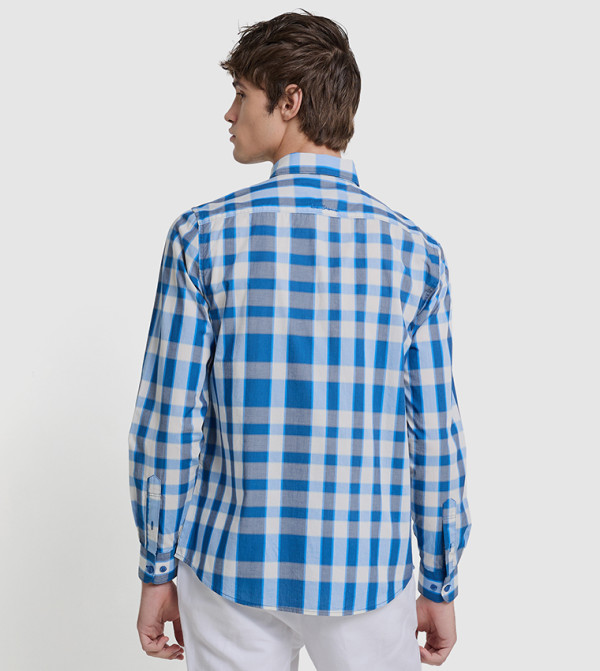 بن شيرمان بن شيرمان - أزرق Long Sleeves