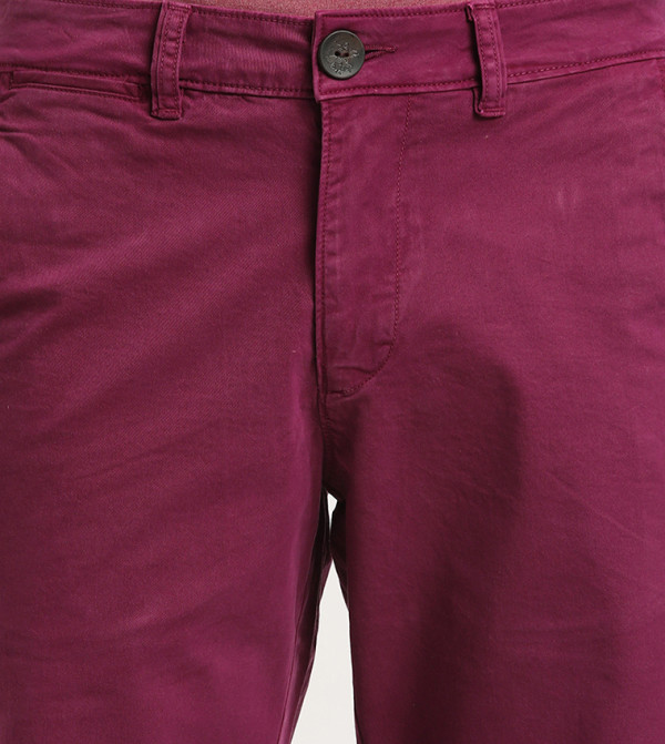 Beverly Hills Polo Club  Casual Shorts - Purple Casual Shorts