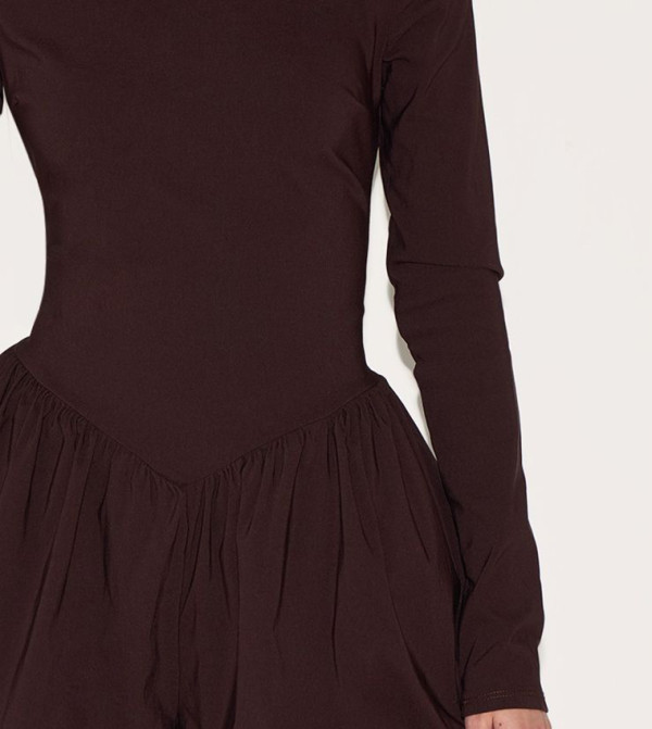 PrettyLittleThing - Outlet - Brown Playsuits