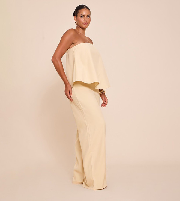 PrettyLittleThing - Outlet  - Yellow Jumpsuits, Rompers & Dungarees