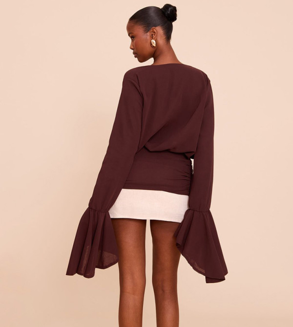 بريتي ليتل ثينغ بريتي ليتل ثينغ - بني  Casual Tops