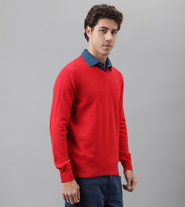 Beverly Hills Polo Club  Sweaters & Cardigans - Red Sweater