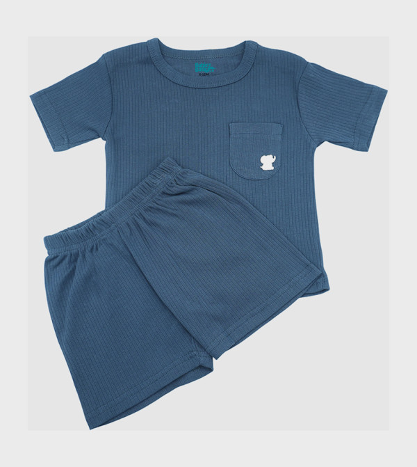 Babies Basic Babies Basic - Blue Clothing Sets