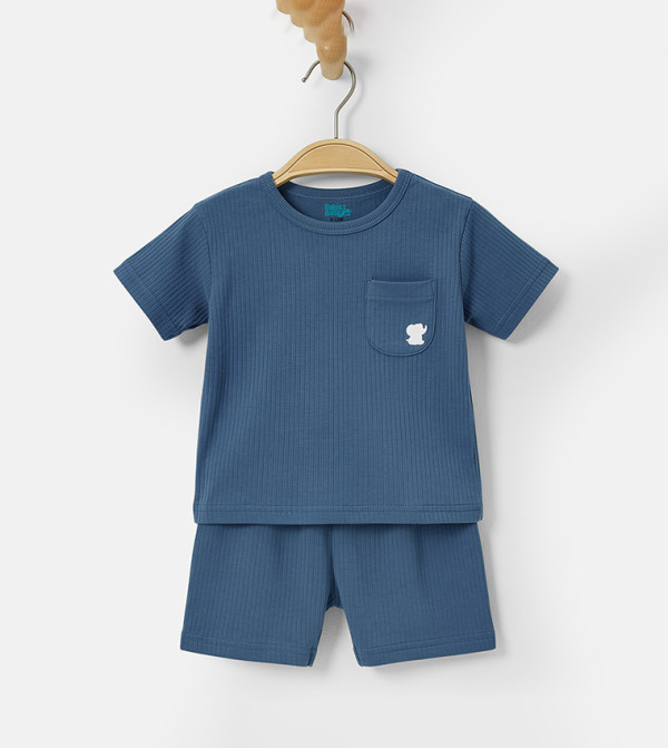 Babies Basic Babies Basic - Blue Clothing Sets