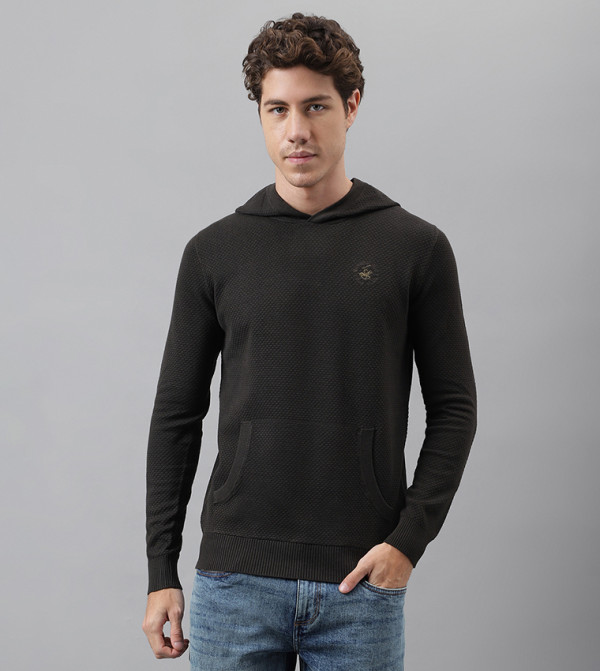 Beverly Hills Polo Club  Hoodies - Black Hoodies